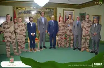 Une délégation de diplomates et de militaires français en visite à Laâyoune