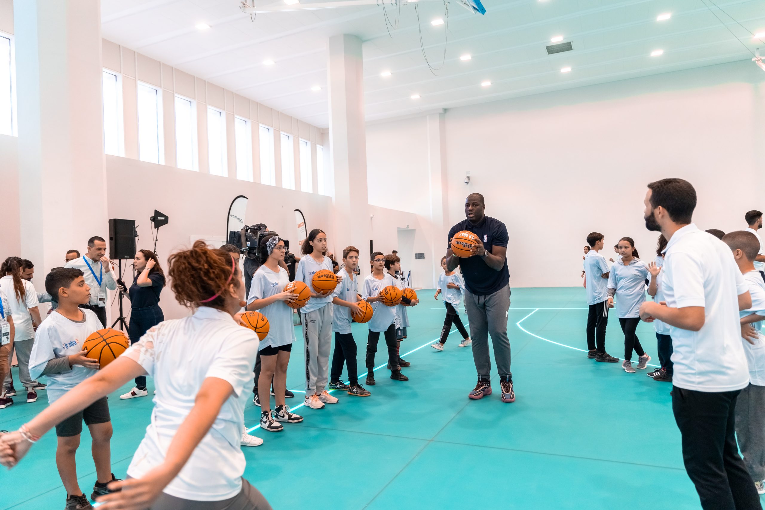 OCP-NBA Africa : coup d’envoi des formations de basketball au profit des jeunes de Benguerir et Khouribga