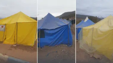 Séisme d’Al Haouz : la fabrication locale des tentes n’a pas été suspendue (source autorisée)