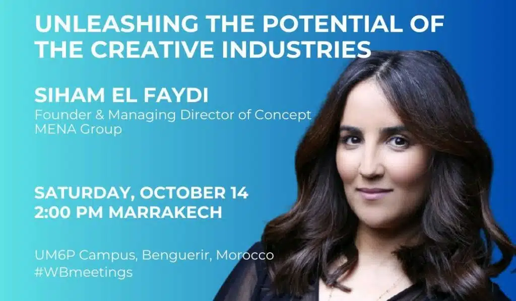À l'UM6P, Siham El Faydi souligne les défis de l'industrie créative au Maroc