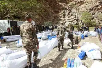 Intempéries : Fondation Mohammed V et autorités locales mobilisées pour venir en aide aux populations touchées par le séisme d'Al Haouz