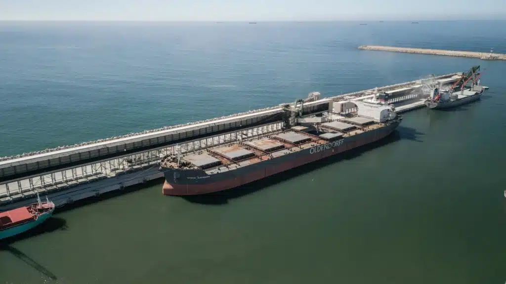 Nouveau record de chargement d’engrais par OCP sur un navire depuis le port de Jorf Lasfar