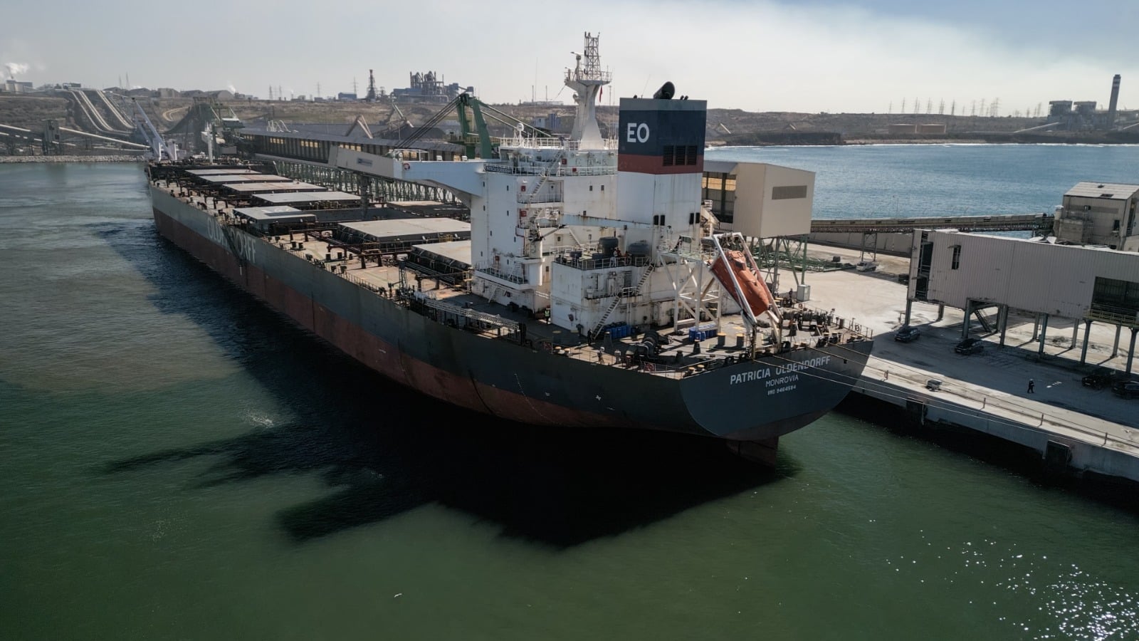 Nouveau record de chargement d’engrais par OCP sur un navire depuis le port de Jorf Lasfar