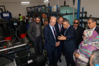 Mise en service de la station de dessalement de Guergarate