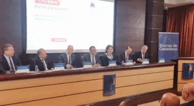 Cérémonie de première cotation de CFG Bank