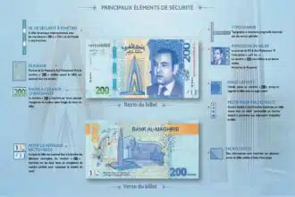 Un nouveau billet de banque de 200 dirhams mis en circulation par BAM