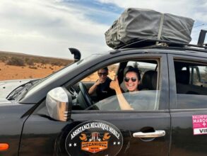 Un équipage marocain en 100% électrique au Rallye Aïcha des Gazelles 2024