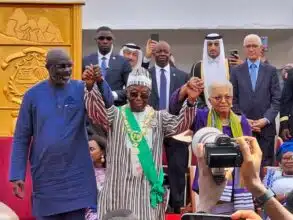 Rachid Talbi Alami représente le Roi Mohammed VI à l’investiture du président libérien