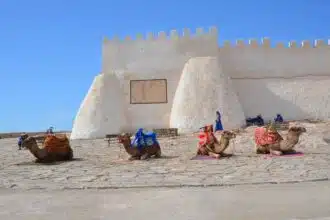 La zone intérieure de la Kasbah d'Agadir Oufella désormais ouverte au public