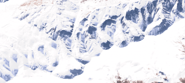 Retour de la neige sur les sommets de l'Atlas (images satellites)