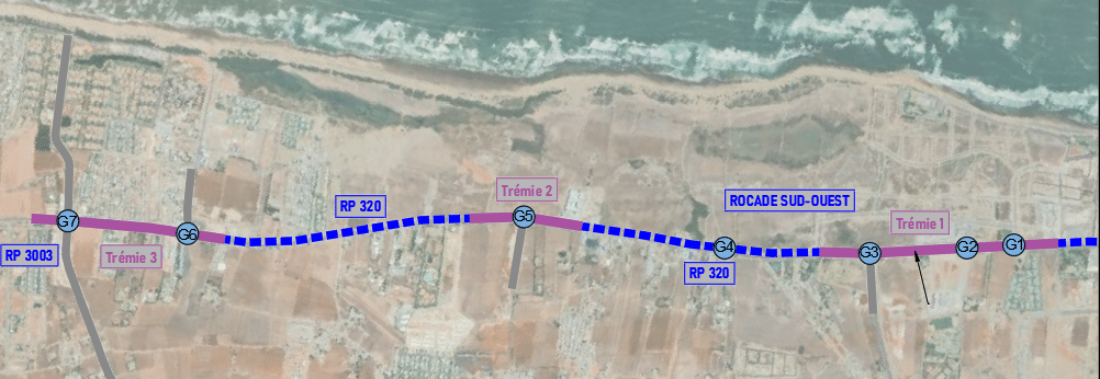 Ce que l'on sait du projet d'aménagement de la route Dar Bouazza-Casablanca