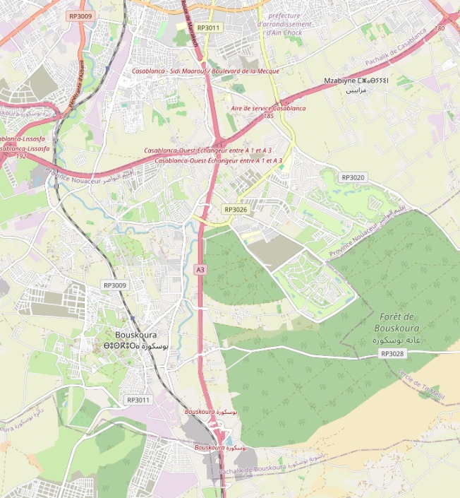 Les voies d’accès à la ville de Bouskoura bientôt réaménagées