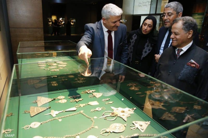 Exposition à Doha d’une collection de bijoux berbères du Palais royal Exposition à Doha d’une collection de bijoux berbères du Palais royal