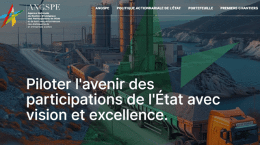 L’Agence nationale de gestion stratégique des participations de l’État lance son site institutionnel