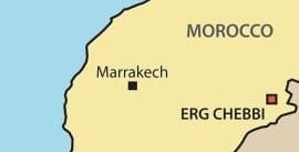 Percée scientifique sur la dune étoilée Lala Lallia à 5 km de Zagora