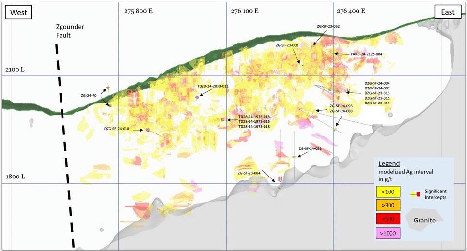 Aya Gold & Silver : découverte de nouvelles perspectives d’argent natif dans la mine de Zgounder