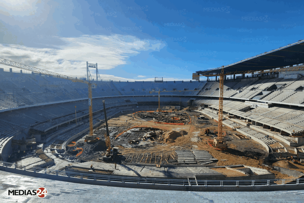 Médias24 sur les chantiers des stades du Mondial 2030 : Tanger (1/4) Médias24 sur les chantiers des stades du Mondial 2030 : Tanger (1/4)