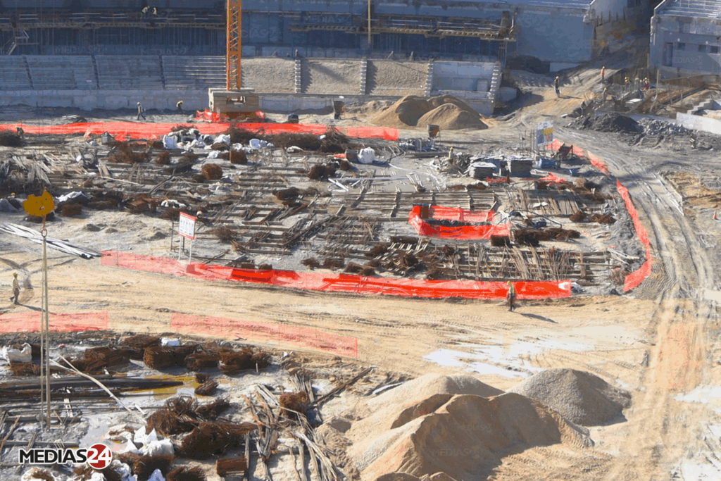 Médias24 sur les chantiers des stades du Mondial 2030 : Tanger (1/4) Médias24 sur les chantiers des stades du Mondial 2030 : Tanger (1/4)