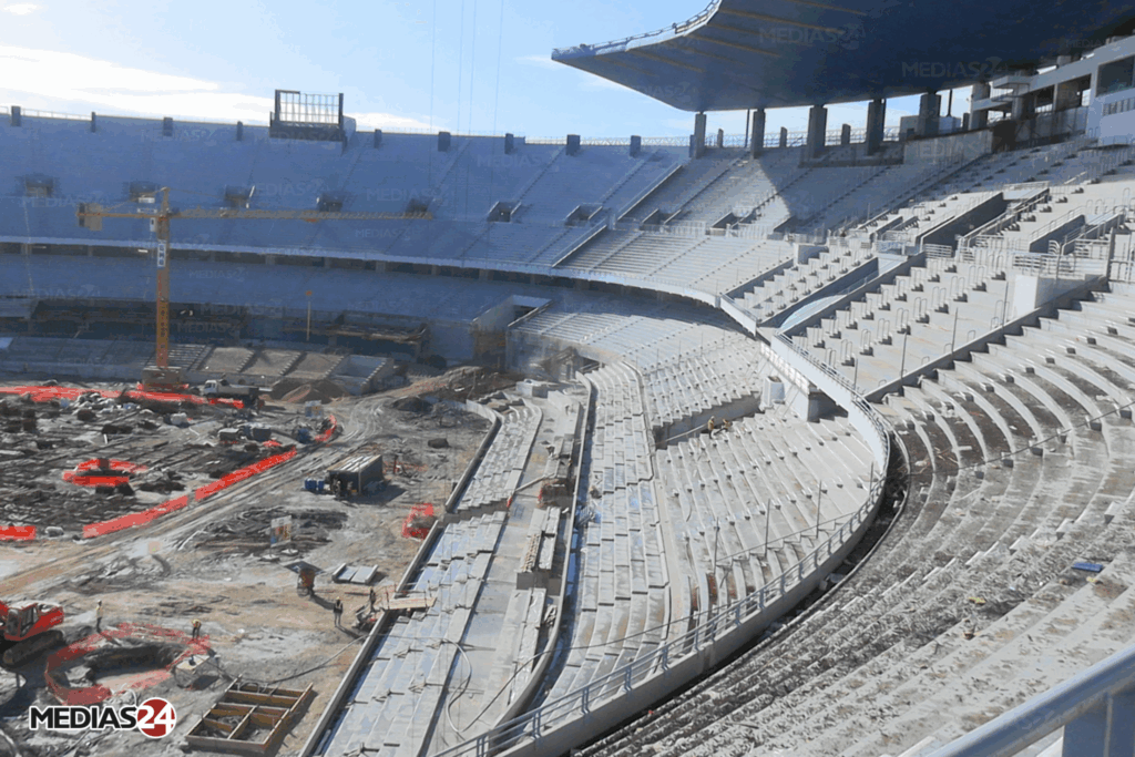 Médias24 sur les chantiers des stades du Mondial 2030 : Tanger (1/4) Médias24 sur les chantiers des stades du Mondial 2030 : Tanger (1/4)