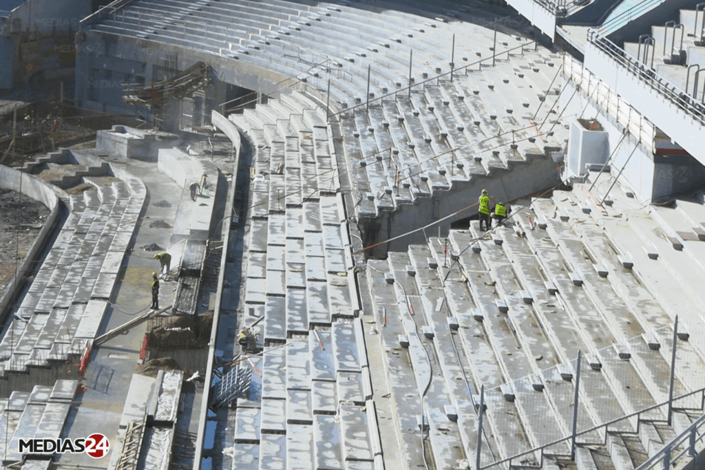 Médias24 sur les chantiers des stades du Mondial 2030 : Tanger (1/4) Médias24 sur les chantiers des stades du Mondial 2030 : Tanger (1/4)