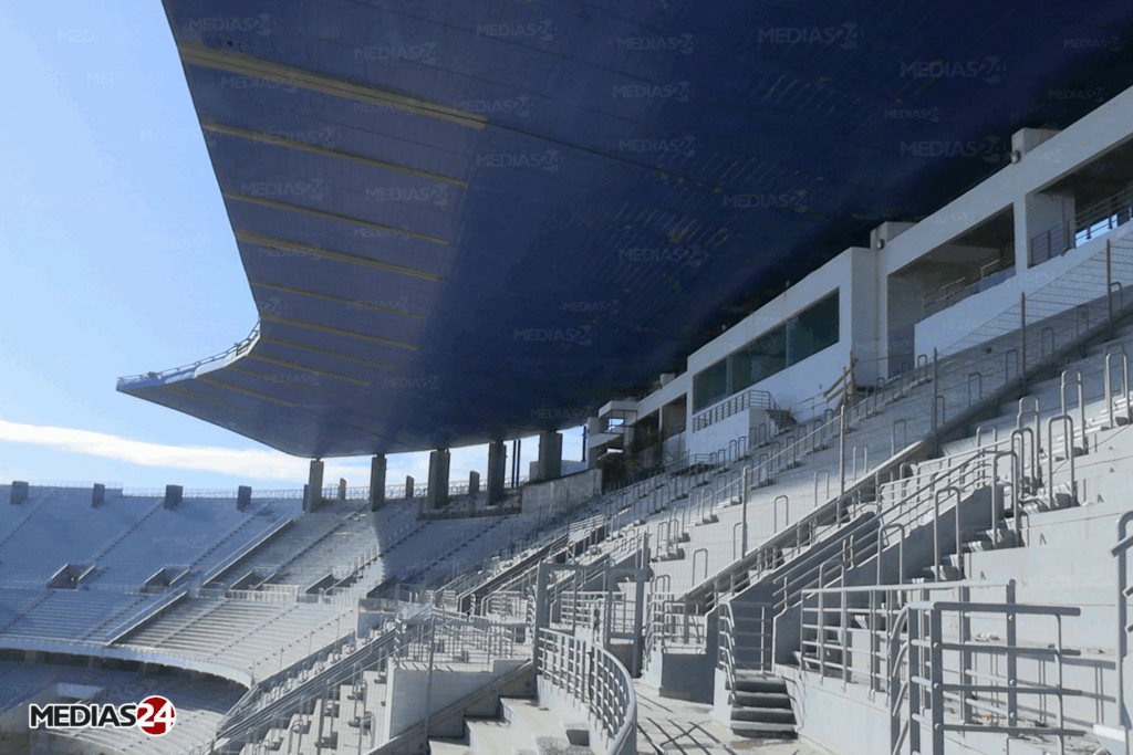 Médias24 sur les chantiers des stades du Mondial 2030 : Tanger (1/4) Médias24 sur les chantiers des stades du Mondial 2030 : Tanger (1/4)