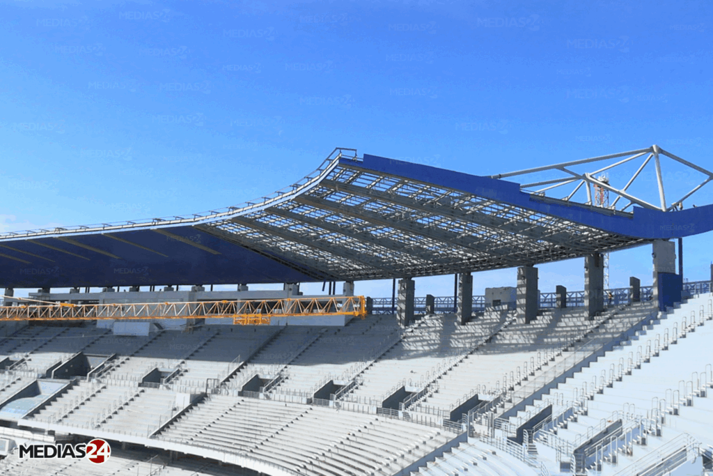 Médias24 sur les chantiers des stades du Mondial 2030 : Tanger (1/4) Médias24 sur les chantiers des stades du Mondial 2030 : Tanger (1/4)