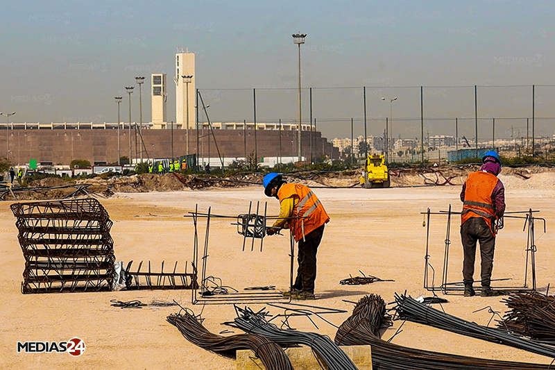 Médias24 sur les chantiers des stades du Mondial 2030 : Agadir (3/4) Médias24 sur les chantiers des stades du Mondial 2030 : Agadir (3/4)