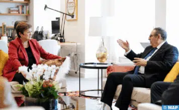 L’ambassadeur du Maroc à Washington reçu par la directrice générale du FMI