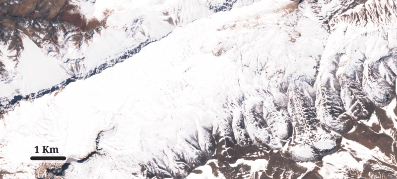 Les images satellites d’un enneigement printanier exceptionnel de l’Atlas