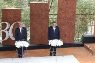 Akhannouch représente le Roi Mohammed VI à la commémoration du génocide des Tutsis au Rwanda