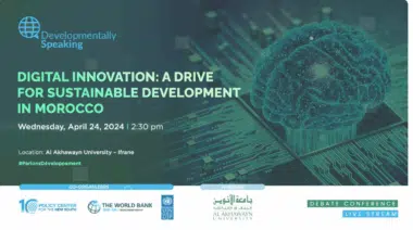 &ldquo;Parlons Développement&rdquo;, par la Banque mondiale, le Policy Center for the New South et le PNUD