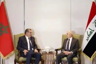 Aziz Akhannouch s’entretient avec le président irakien