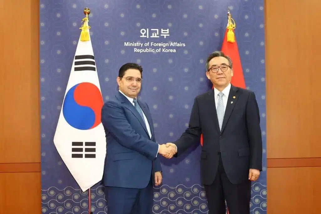 Bourita s’entretient à Séoul avec son homologue coréen