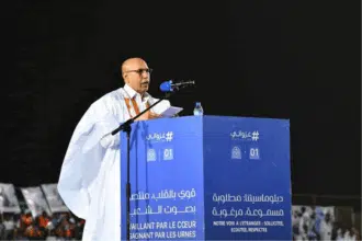 Mohamed Ould Cheikh El Ghazouani réélu président de la Mauritanie