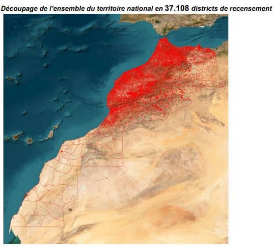 RGPH 2024. Le HCP amorce l'étape opérationnelle du recensement avec des cartographies géoréférencées