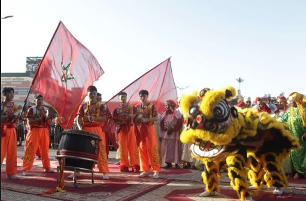 En images, la parade du Festival national des arts populaires sillonne la ville de Marrakech