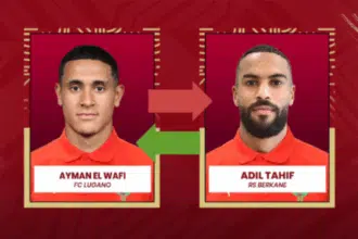 Adil Tahif remplace Aymane El Ouafi au tournoi de football des Jeux olympiques de Paris 2024