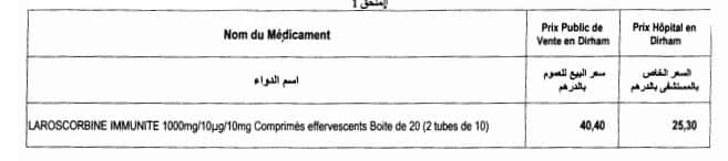 Nouvelle baisse des prix de certains médicaments