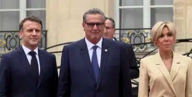 JO Paris 2024. Aziz Akhannouch assiste à la réception offerte par Emmanuel Macron