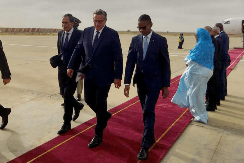 Akhannouch représente le Roi Mohammed VI à la cérémonie d'investiture du président mauritanien