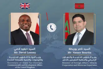 Entretien téléphonique entre Nasser Bourita et son homologue britannique