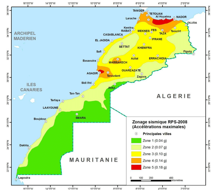 Le règlement parasismique marocain sera actualisé dans 80 communes