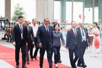 Akhannouch représente le Roi Mohammed VI au Sommet Chine-Afrique à Pékin