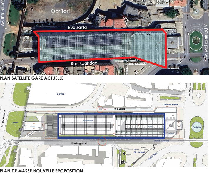 Ce que l'on sait du nouveau projet de construction de la gare Rabat-Ville