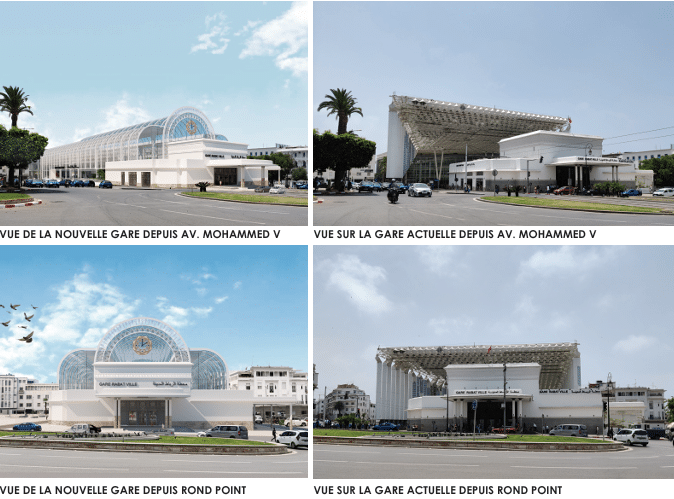 Ce que l'on sait du nouveau projet de construction de la gare Rabat-Ville