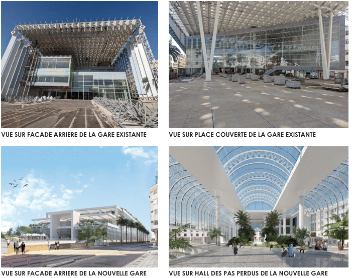 Ce que l'on sait du nouveau projet de construction de la gare Rabat-Ville
