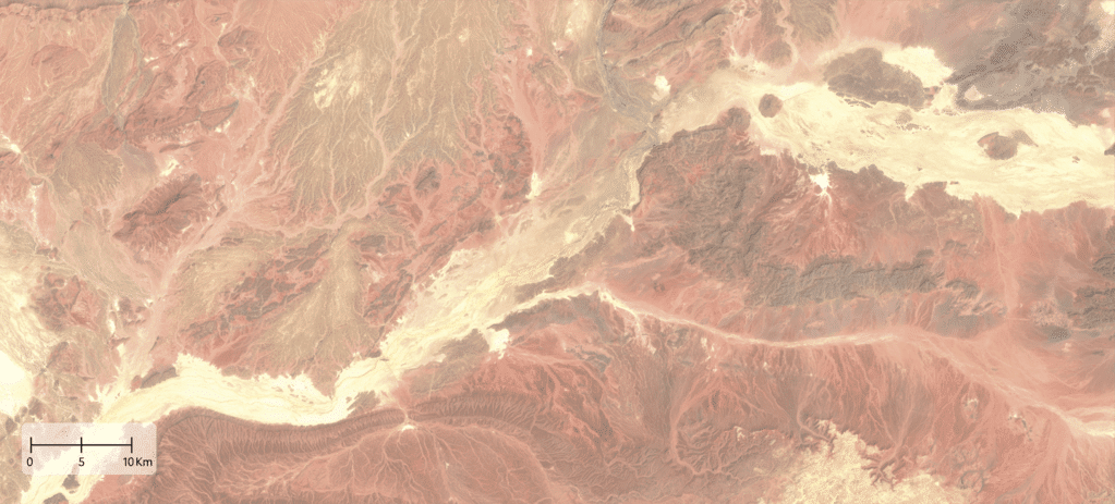 Voici les images satellites des conséquences des intempéries exceptionnelles dans le sud-est du Maroc