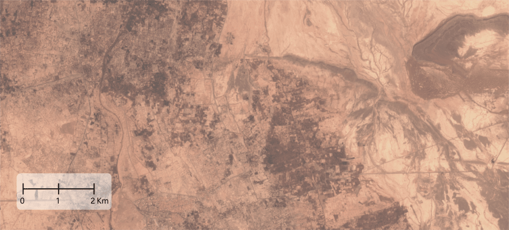 Voici les images satellites des conséquences des intempéries exceptionnelles dans le sud-est du Maroc