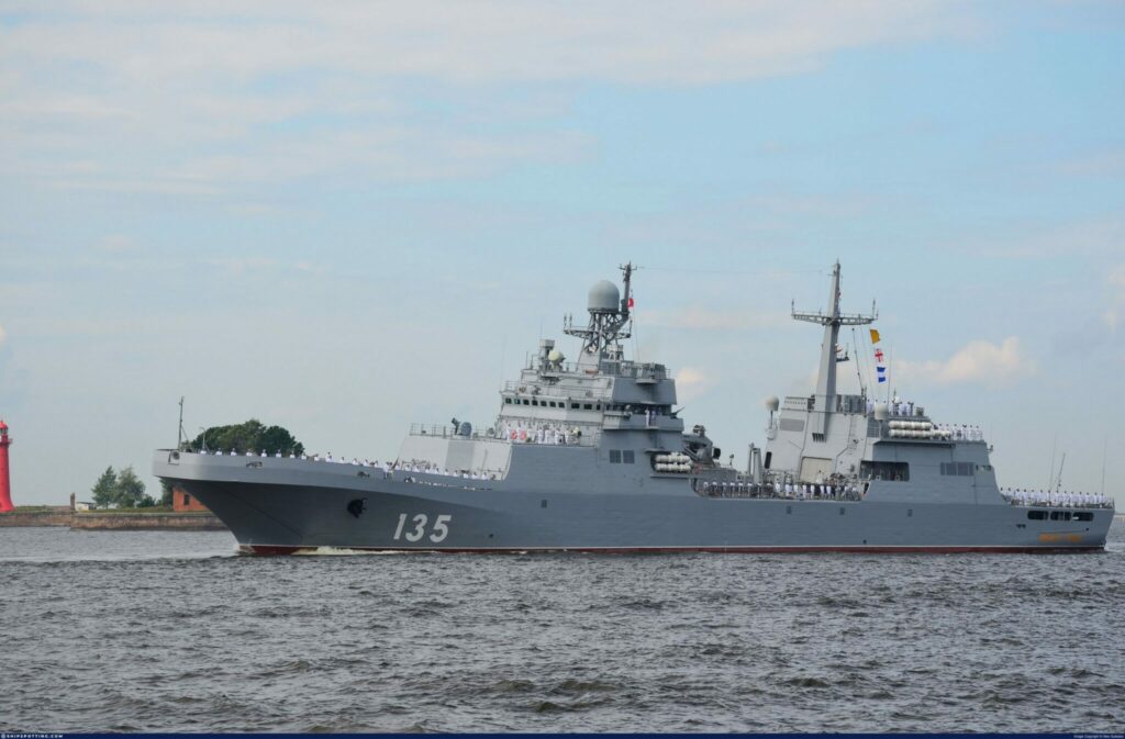Le navire Ivan Gren, pièce maîtresse de la marine russe, attendu au port de Casablanca