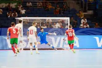 Mondial de futsal : le Maroc s’incline face au Portugal et termine la phase de poules à la 2e place